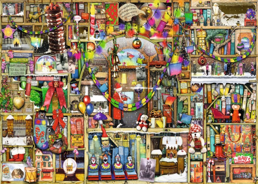A Karácsonyi Szekrény Ravensburger 1000 darabos kirakó puzzle (RA - 19468) - puzzlegarden