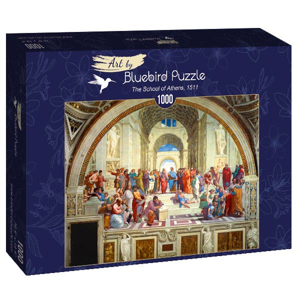 Raphael - Az Athéni Iskola Bluebird 1000 darabos kirakó puzzle (BB - 60013) - puzzlegarden