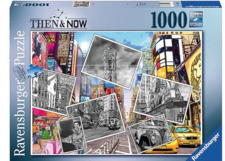 Akkor és Most - Times Square, New York Ravensburger 1000 darabos kirakó puzzle (RA - 16569) - puzzlegarden
