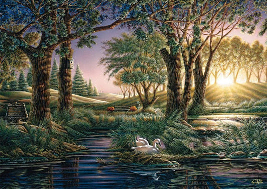 Reggeli Varázs a Tónál Schmidt Spiele 1000 darabos kirakó puzzle (SCH - 58546) - puzzlegarden