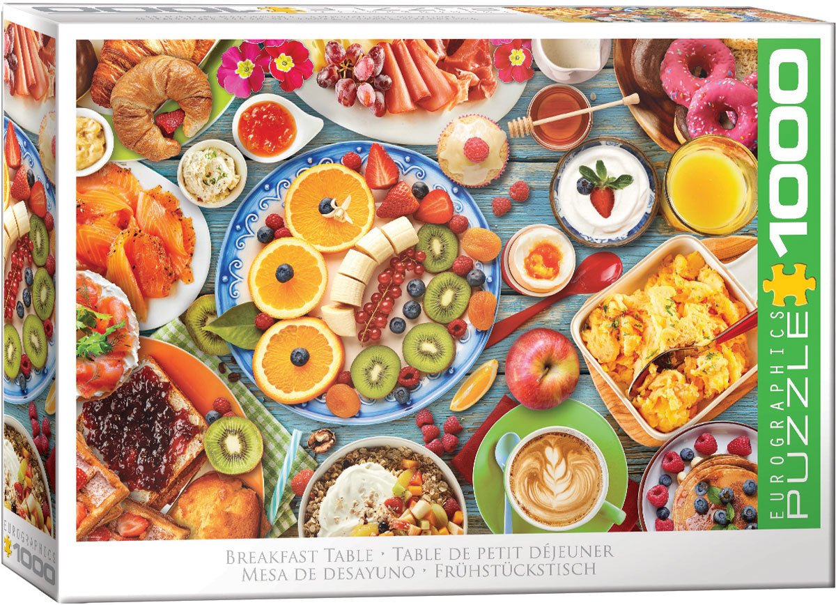 Reggeliző Asztal Eurographics 1000 darabos kirakó puzzle (EUR - 6000 - 5772) - puzzlegarden