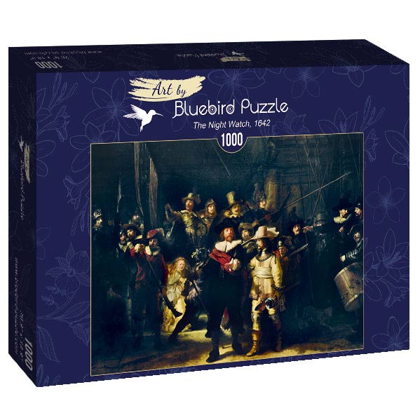 Rembrandt - Éjjeli Őrjárat Bluebird 1000 darabos kirakó puzzle (BB - P - 60078) - puzzlegarden