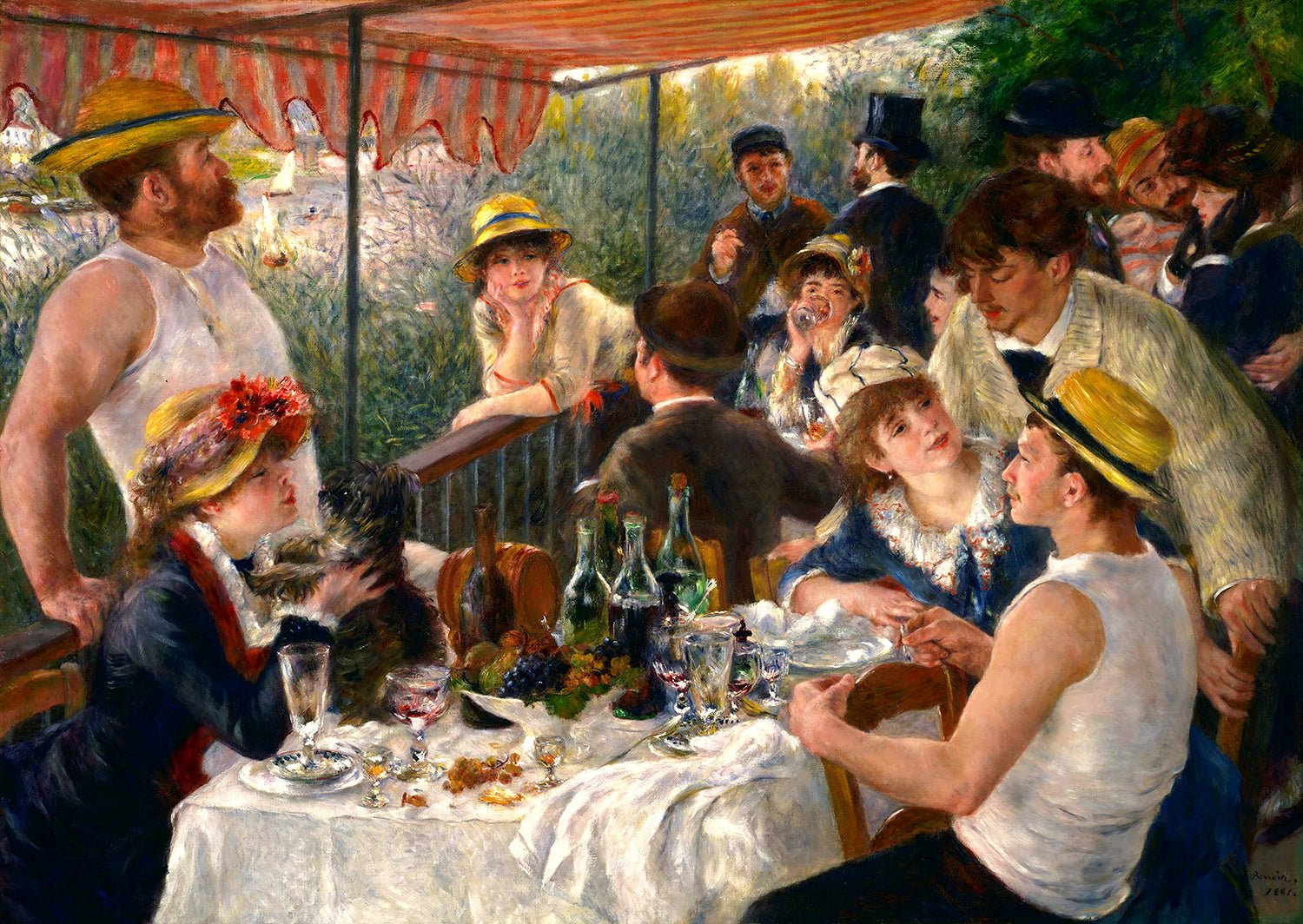 Renoir - Az Evezősök Reggelije Enjoy 1000 darabos kirakó puzzle (EN - 1203) - puzzlegarden