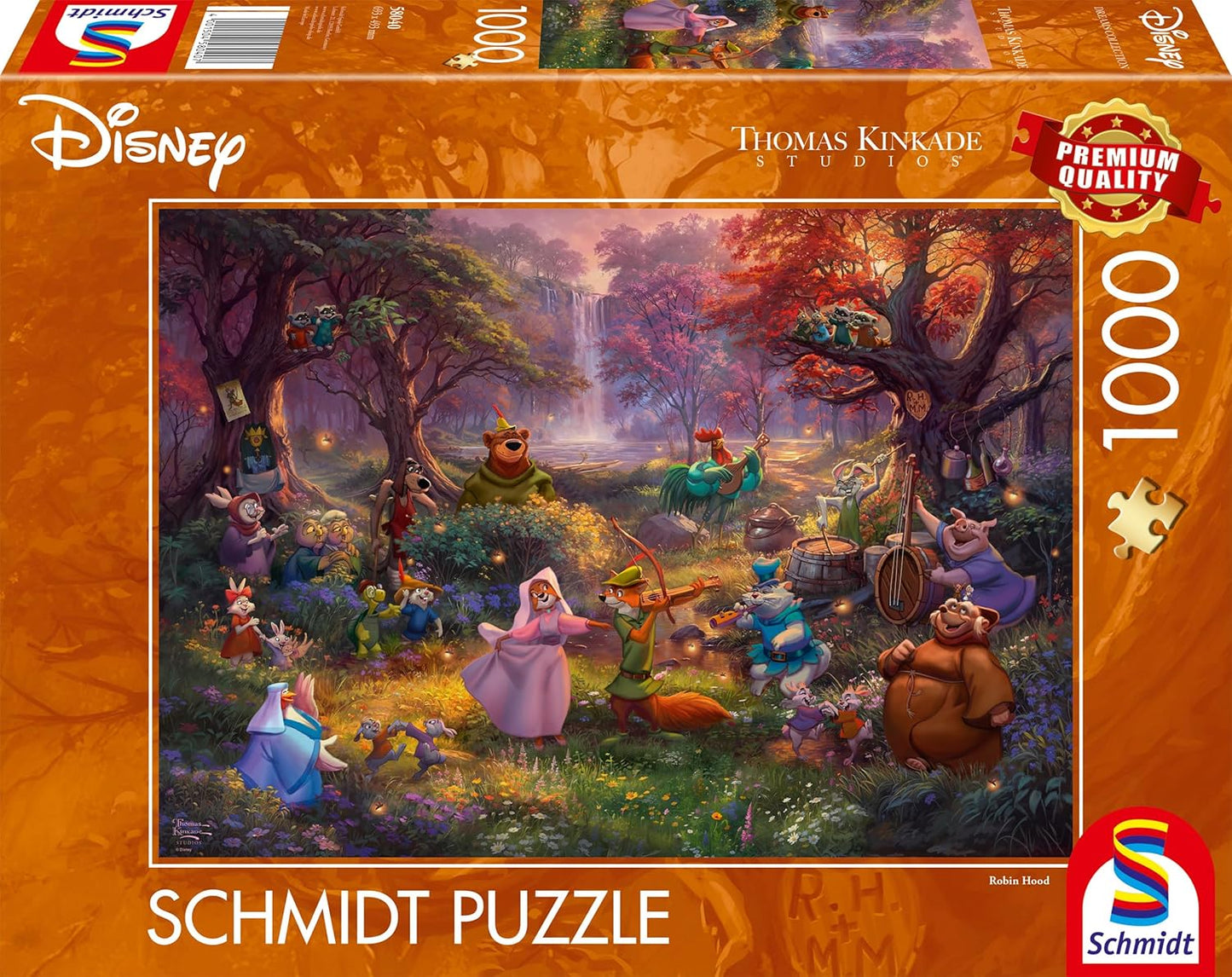 Robin Hood Schmidt Spiele 1000 darabos kirakó puzzle (SCH - 58040) - puzzlegarden