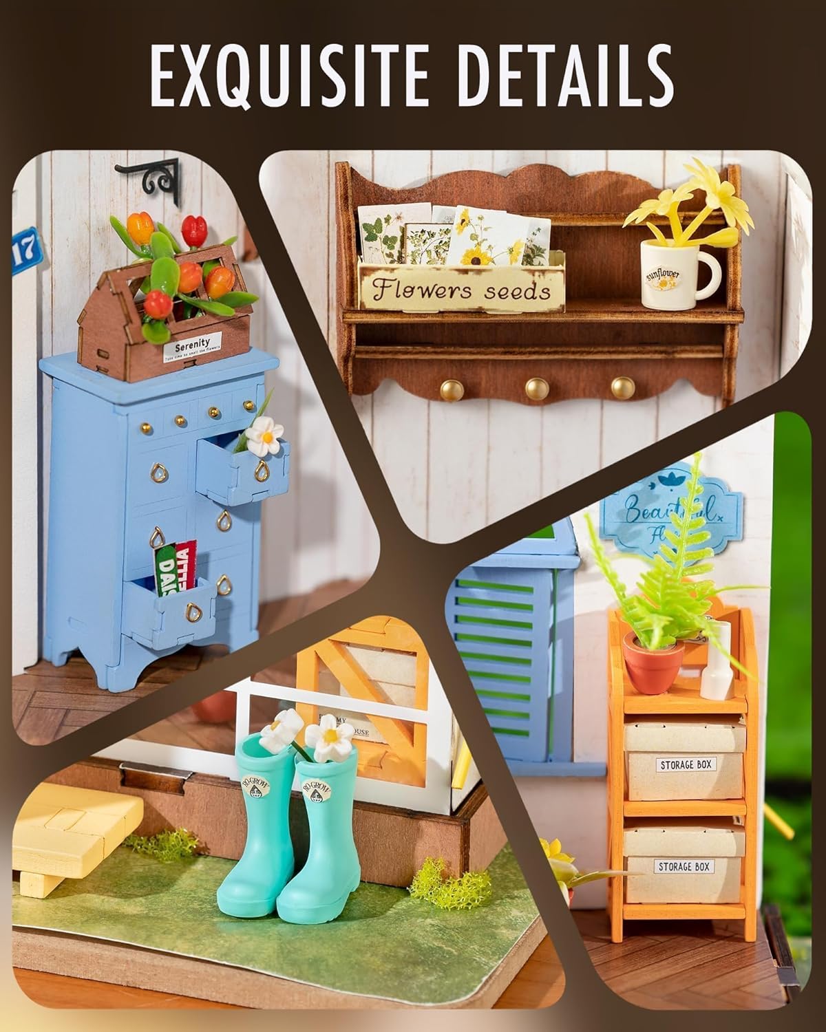 Rolife - Álomházikó Robotime 240 darabos kirakó puzzle (RO - DG163) - puzzlegarden