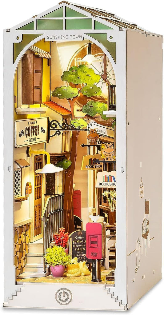 Rolife - Napfény város Könyvkuckó Robotime 246 darabos kirakó puzzle (RO - TGB02) - puzzlegarden