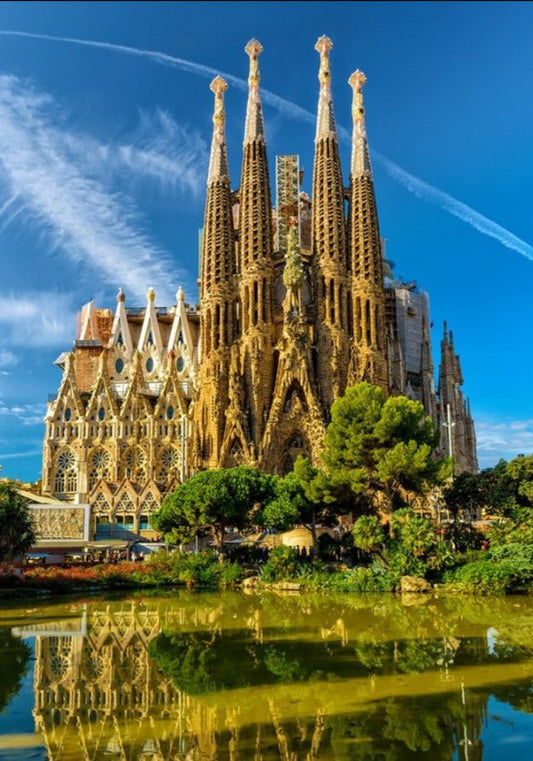 Sagrada Familia Enjoy 1000 darabos kirakó puzzle (EN - 1299) - puzzlegarden