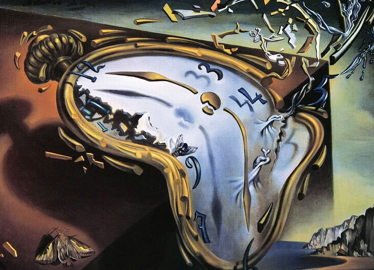 Salvador Dalí - Elfolyó idő EuroGraphics 1000 darabos kirakó puzzle (EUR - 6000 - 0842) - puzzlegarden