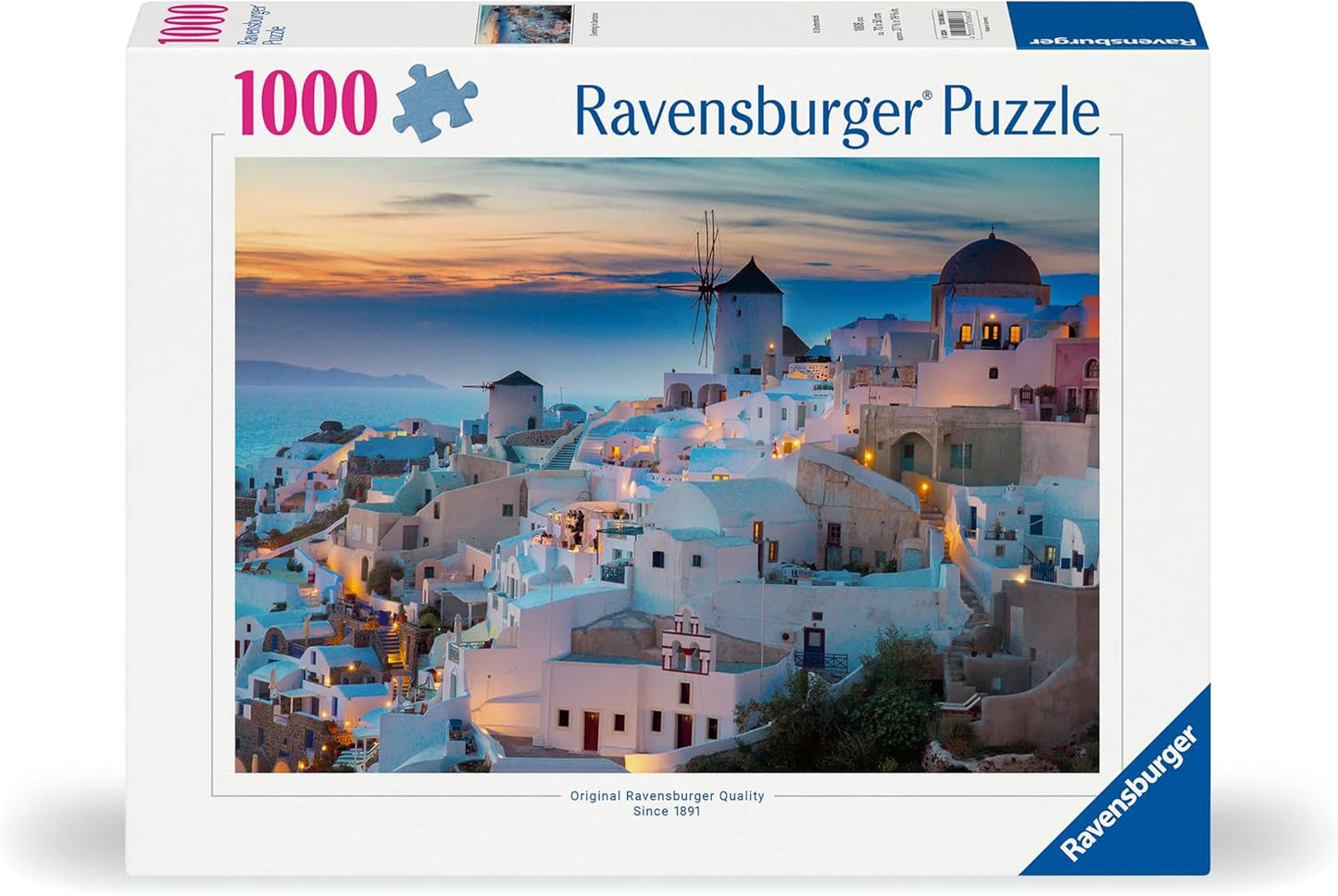 Santorini Este Ravensburger 1000 darabos kirakó puzzle (RA - 12000663 4005555006633) - puzzlegarden