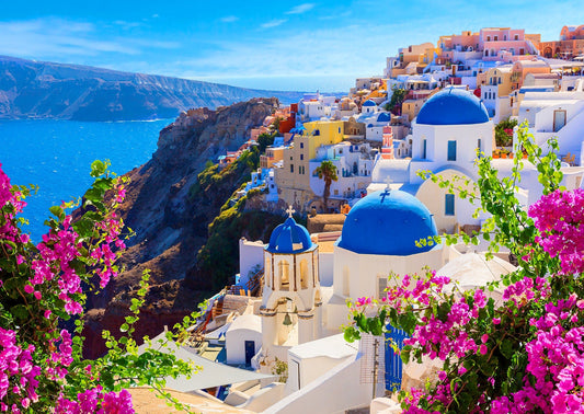 Santorini Látkép, Görögország Enjoy 1000 darabos kirakó puzzle (EN - 1083) - puzzlegarden