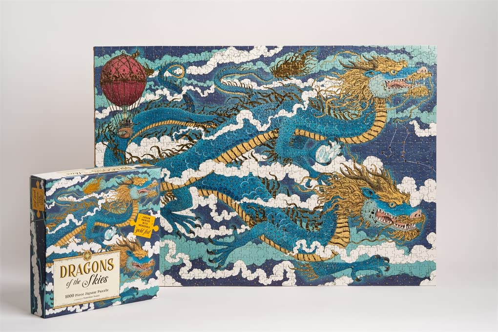 Sárkányok az Égbolton Magic Cat 1000 darabos kirakó puzzle (MCP - 01) - puzzlegarden