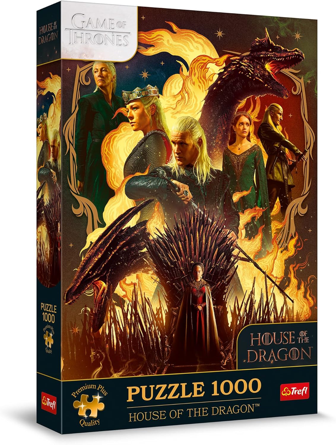 Sárkányok háza Trefl 1000 darabos kirakó puzzle (TR - 12068) - puzzlegarden