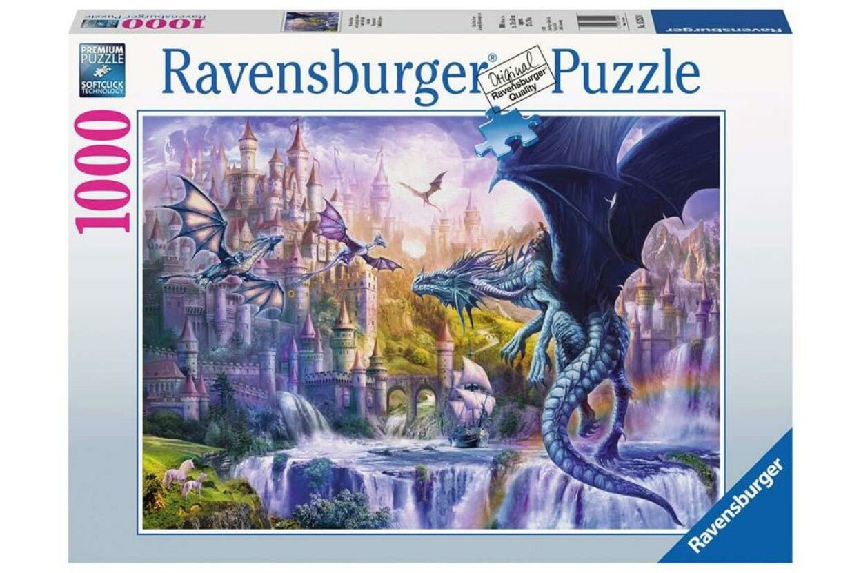 Sárkánypalota Ravensburger 1000 darabos kirakó puzzle (RA - 15252) - puzzlegarden