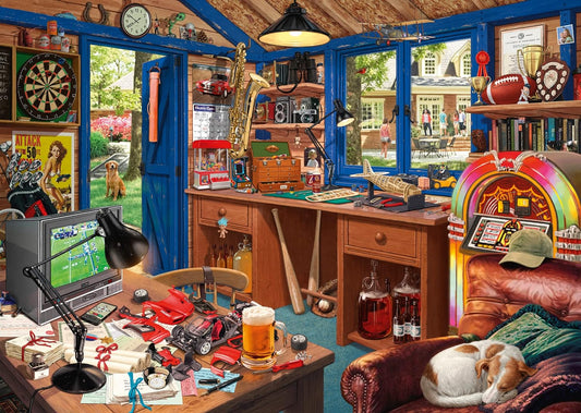 Secret Puzzle - Apa Műhelye Schmidt Spiele 1000 darabos kirakó puzzle (SCH - 59977) - puzzlegarden