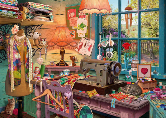 Secret Puzzles - A Varrószobában Schmidt Spiele 1000 darabos kirakó puzzle (SCH - 59654) - puzzlegarden