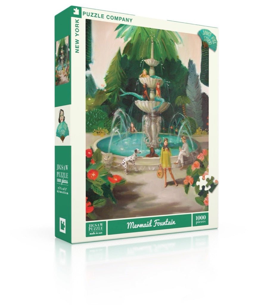 Sellő - szökőkút New York Puzzle Company 1000 darabos kirakó puzzle (NYPC - NPZJH2205) - puzzlegarden
