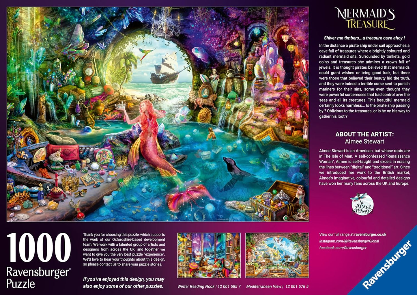 Sellők kincse Ravensburger 1000 darabos kirakó puzzle (RA-12001577) - puzzlegarden