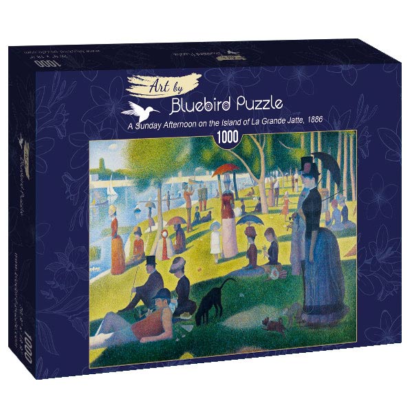Seurat - Vasárnap délután Grande Jatte szigetén Bluebird 1000 darabos kirakó puzzle (BB - 60086) - puzzlegarden