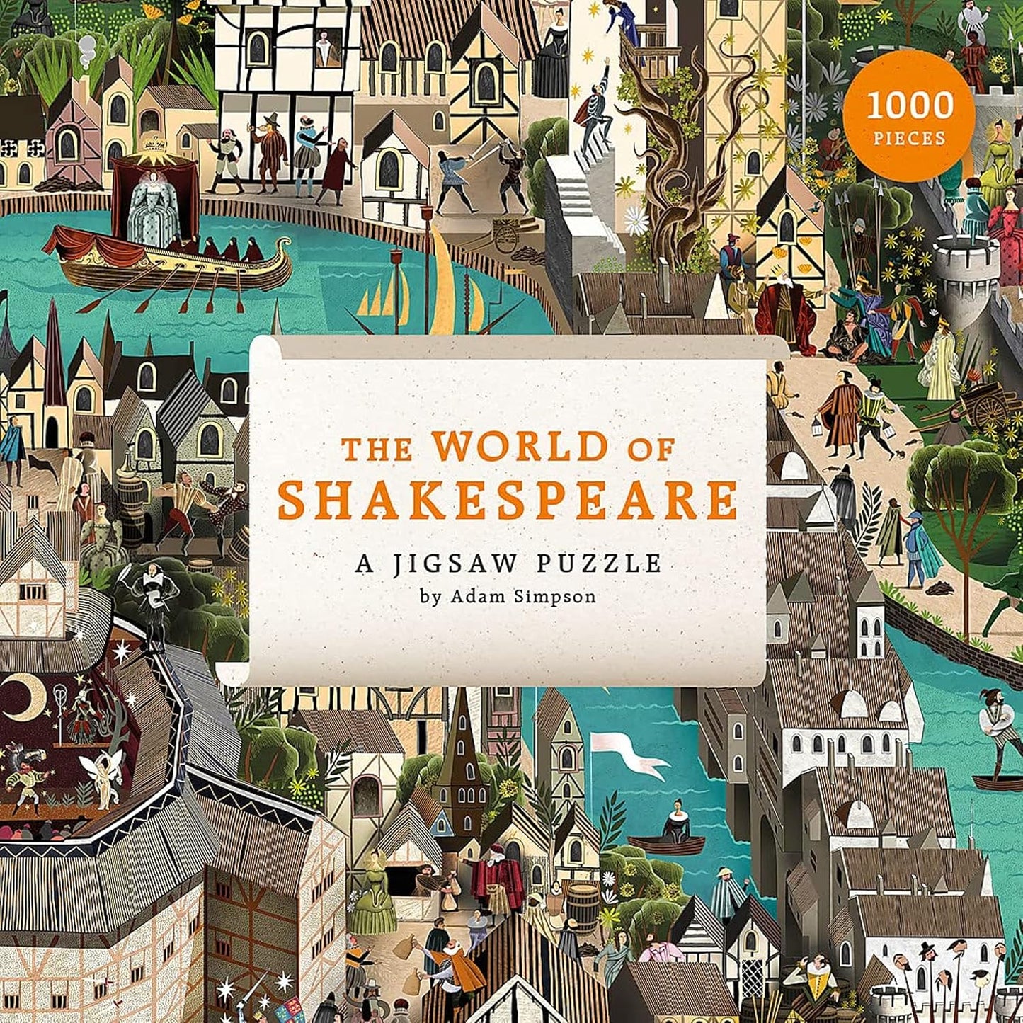 Shakespeare világa Laurence King 1000 darabos kirakó puzzle (LK - 9781786274250) - puzzlegarden