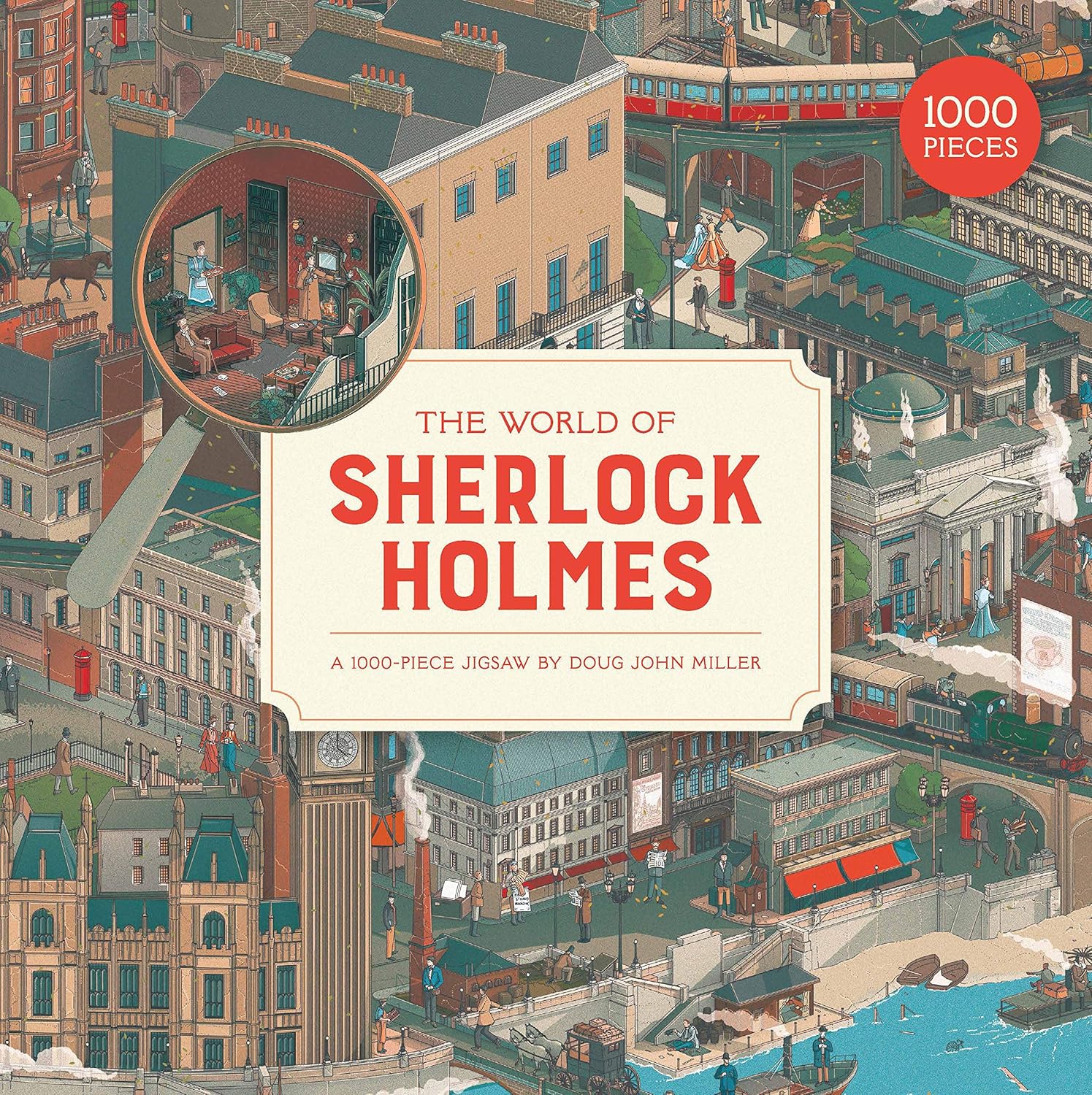 Sherlock Holmes világa Laurence King 1000 darabos kirakó puzzle (LK - 9781786277497) - puzzlegarden