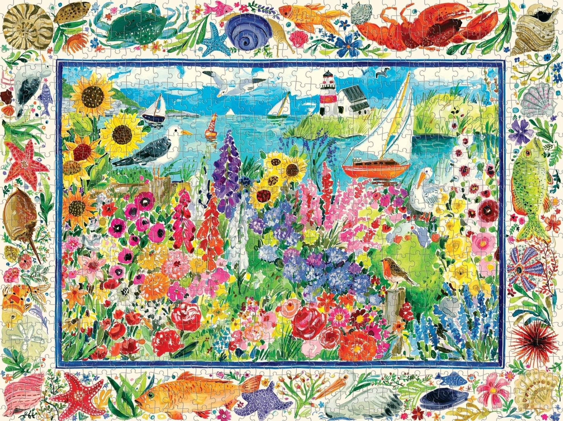 Sirálykert Eeboo 1000 darabos kirakó puzzle (EB - PZTSE2) - puzzlegarden