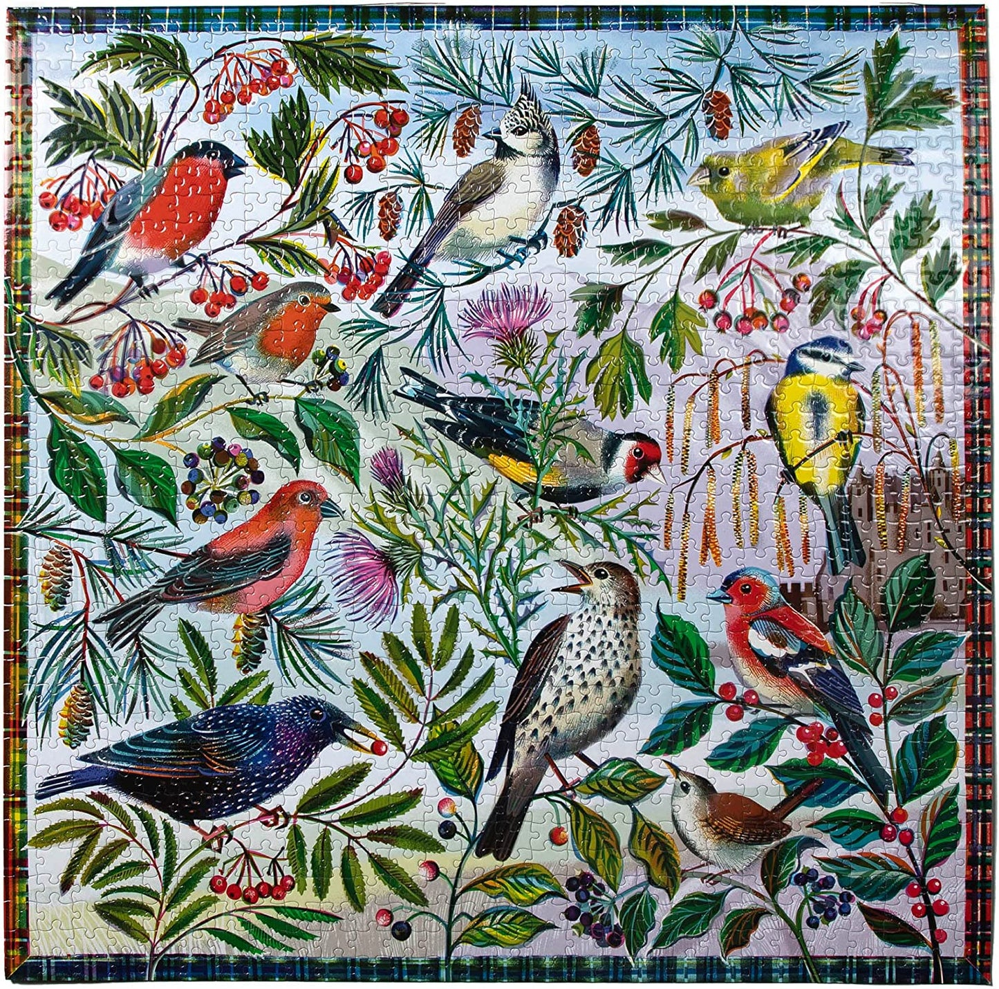 Skócia Madarai Eeboo 1000 darabos kirakó puzzle (EB - PZTBDS) - puzzlegarden