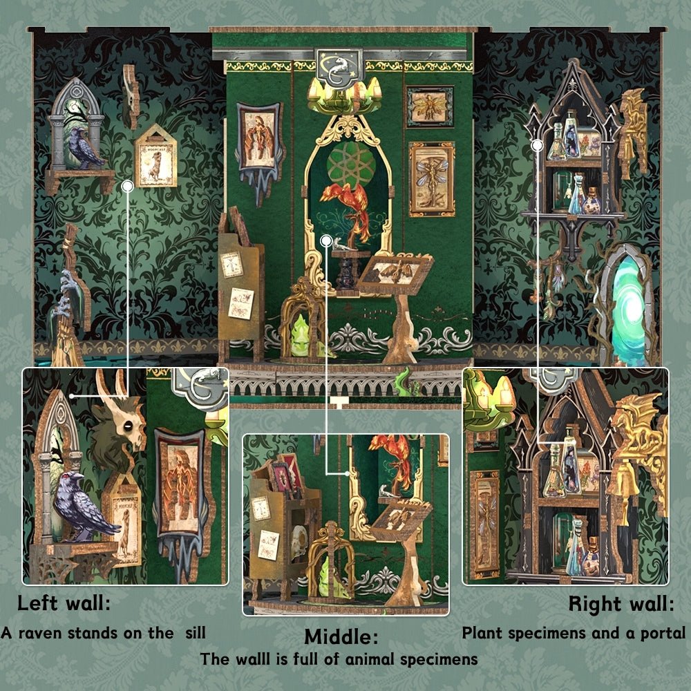 Sötétség herbáriuma CuteBee 90 darabos kirakó puzzle (CB - CWGA202) - puzzlegarden