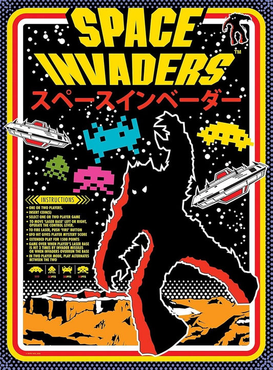 Space Invaders Aquarius 500 darabos kirakó puzzle (AQ - 62352) - puzzlegarden