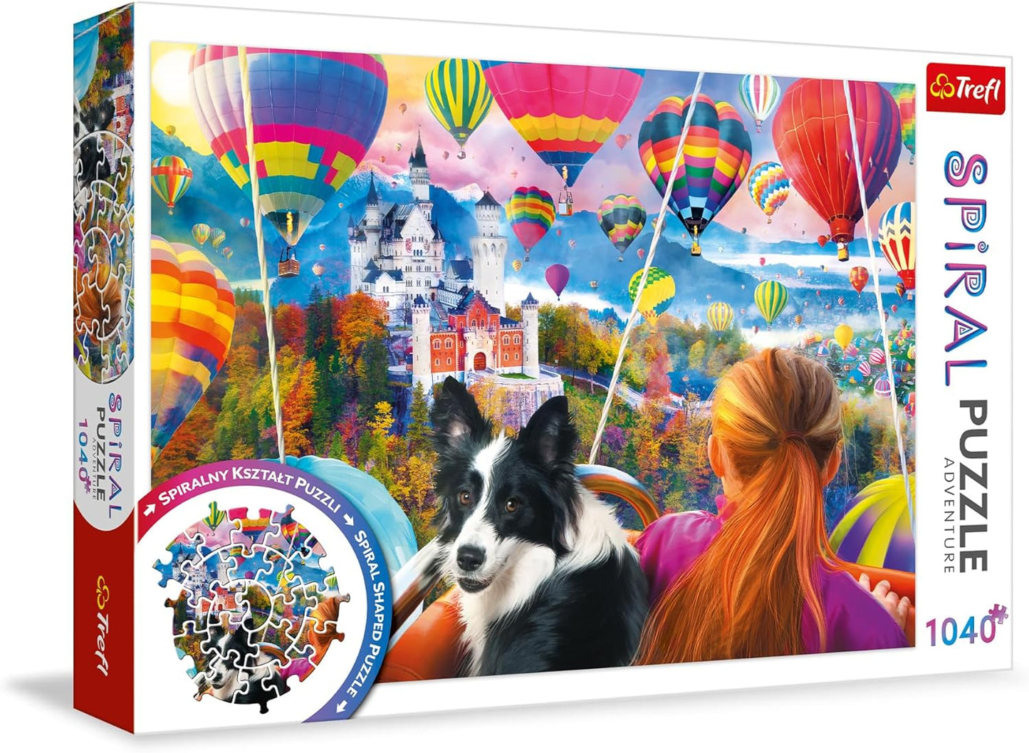Spirál puzzle - Hőlégballon Fesztivál Trefl 1040 darabos kirakó puzzle (TR - 40018) - puzzlegarden