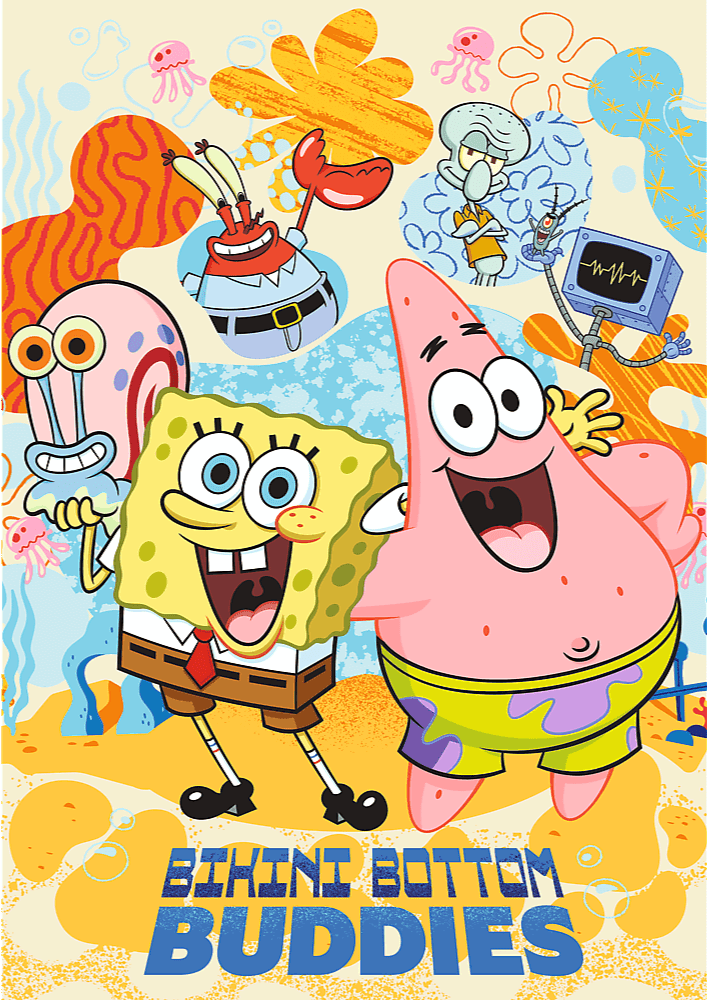 SpongyaBob Kockanadrág Trefl 1000 darabos kirakó puzzle (TR - 12081) - puzzlegarden