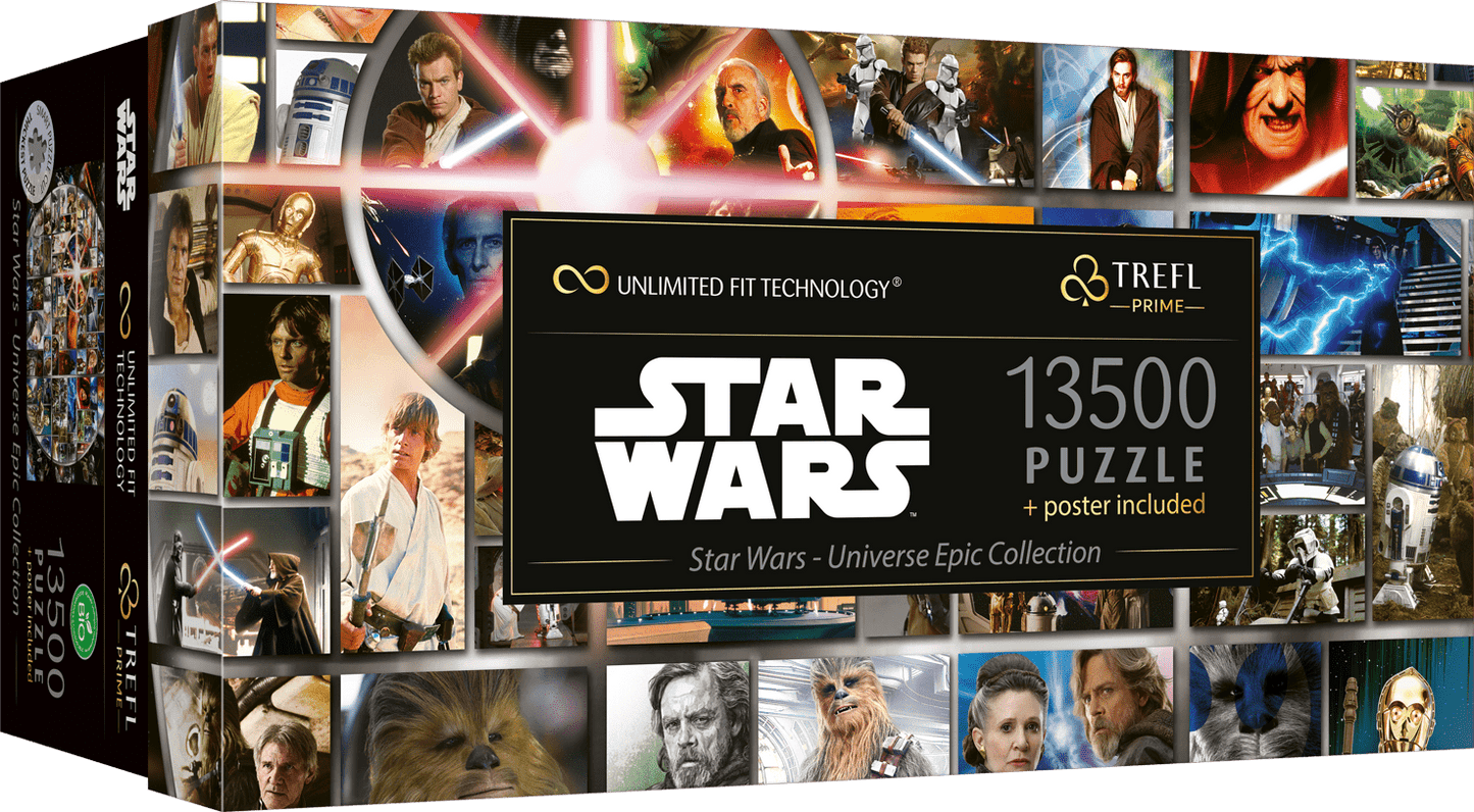 Star Wars – Az Univerzum Epikus Gyűjteménye Trefl Prime 13500 darabos kirakó puzzle (TR - 81036) - puzzlegarden