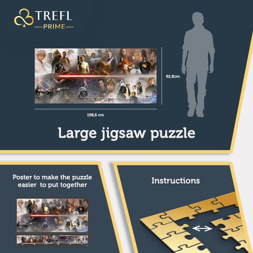 Star Wars – Darth Vader története Trefl Prime 9000 darabos kirakó puzzle (TR - 81032) - puzzlegarden