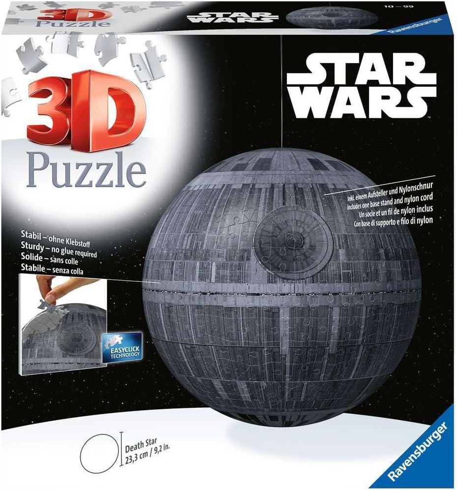 Star Wars Halálcsillag - 3D Ravensburger 543 darabos kirakó puzzle (RA - 11555 4005556115556) - puzzlegarden