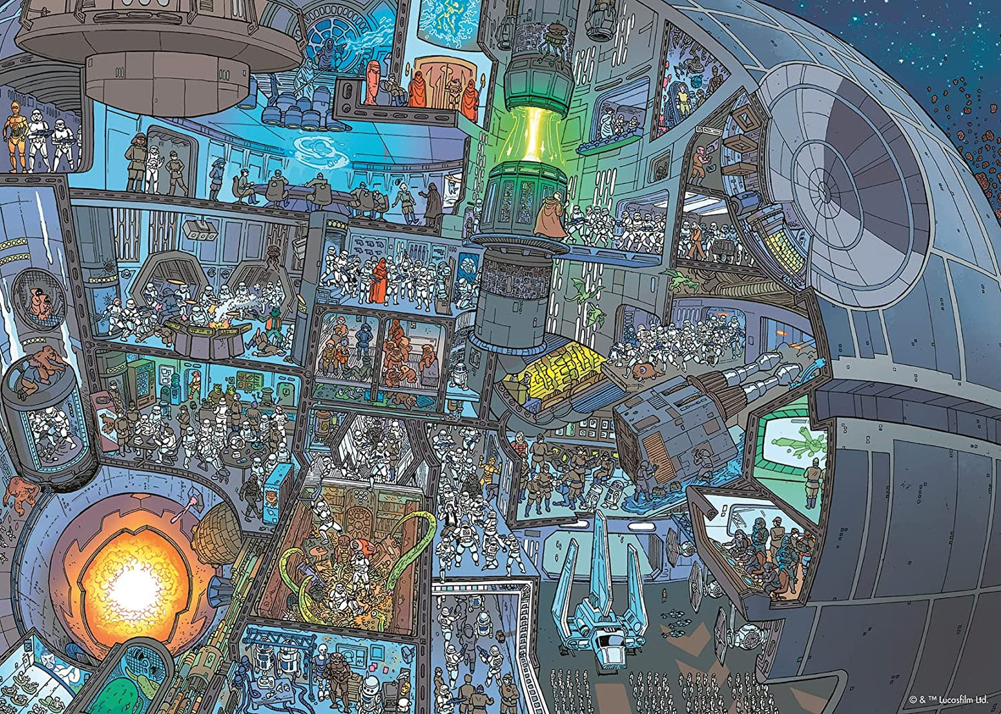 Star Wars - Hol van a Vuki? Ravensburger 1000 darabos kirakó puzzle (RA - 13976) - puzzlegarden