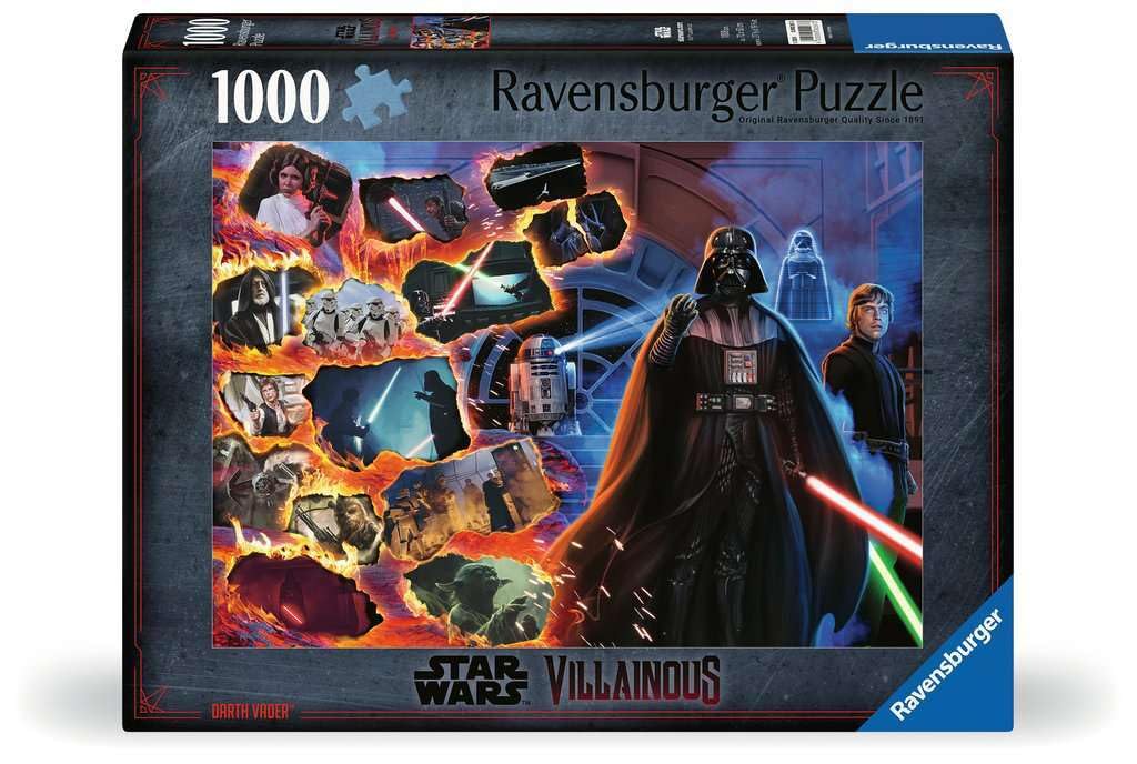 Star Wars Villainous - Darth Vader Ravensburger 1000 darabos kirakó puzzle (RA - 12000267) - puzzlegarden