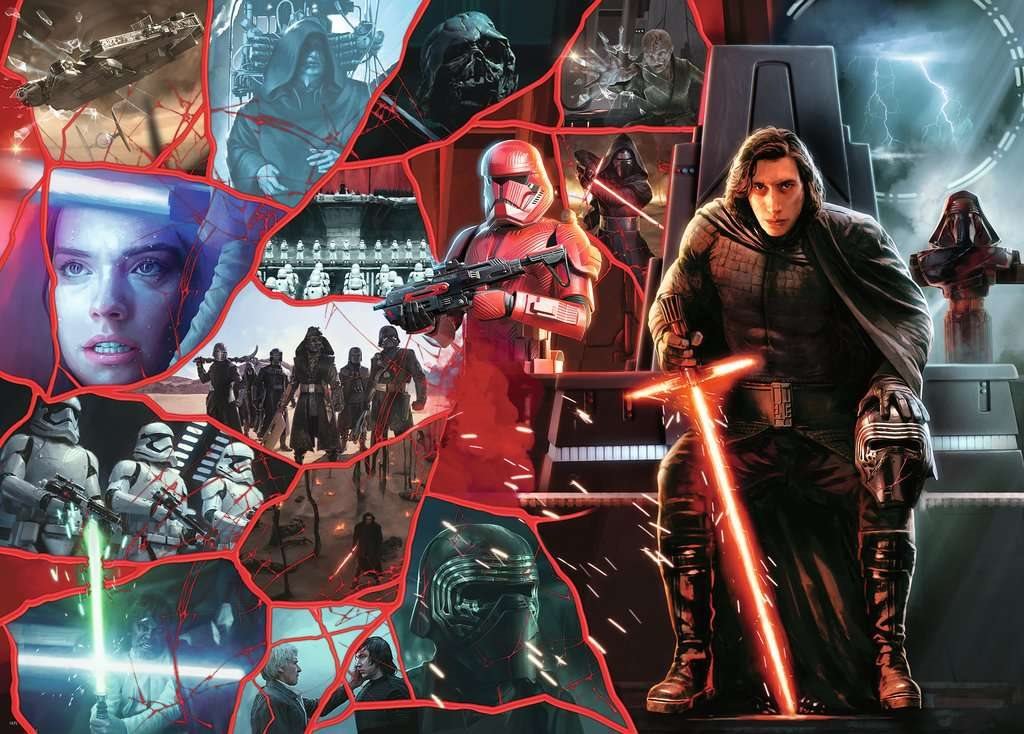 Star Wars Villainous - Kylo Ren Ravensburger 1000 darabos kirakó puzzle (RA - 17340) - puzzlegarden