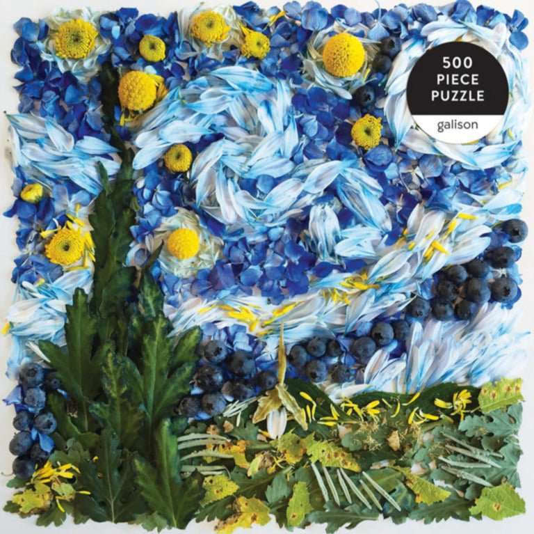 Csillagos Éj Szirmok Galison 500 darabos kirakó puzzle (GA - M062220B) - puzzlegarden