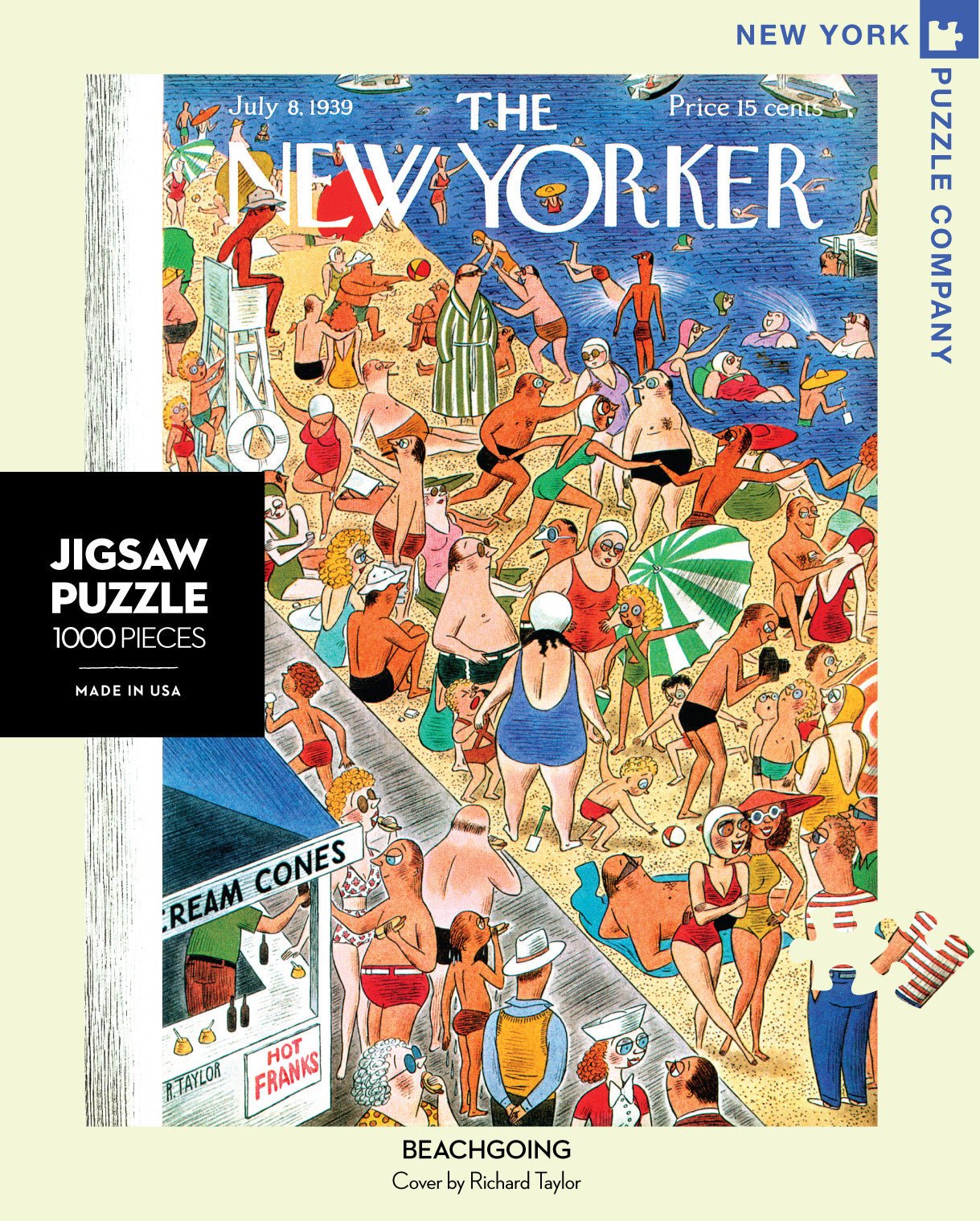 The New Yorker - Strandolók New York Puzzle Company 1000 darabos kirakó puzzle (NYPC - NY162) - puzzlegarden