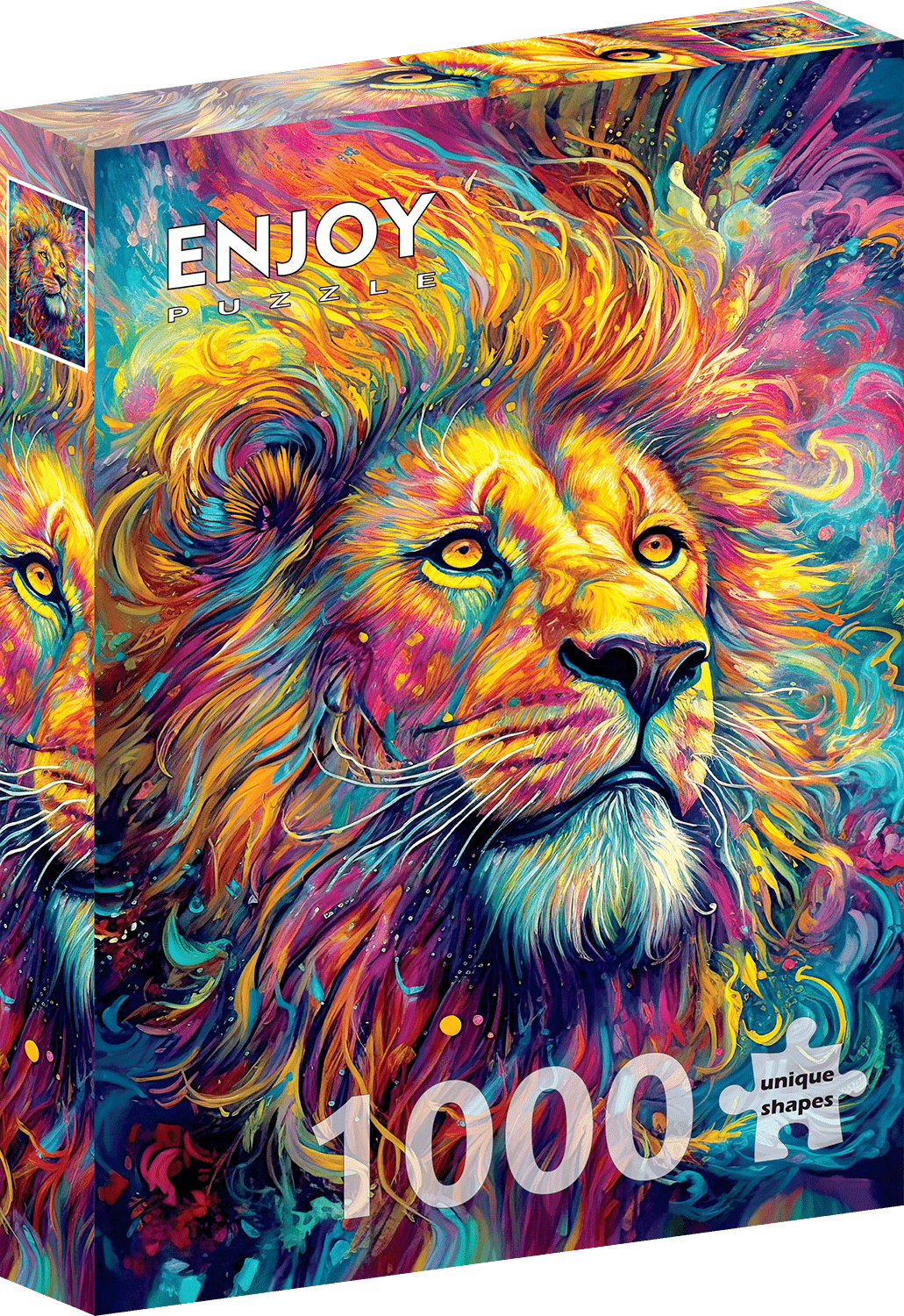 Sugárzó Oroszlán Enjoy 1000 darabos kirakó puzzle (EN - 2205) - puzzlegarden