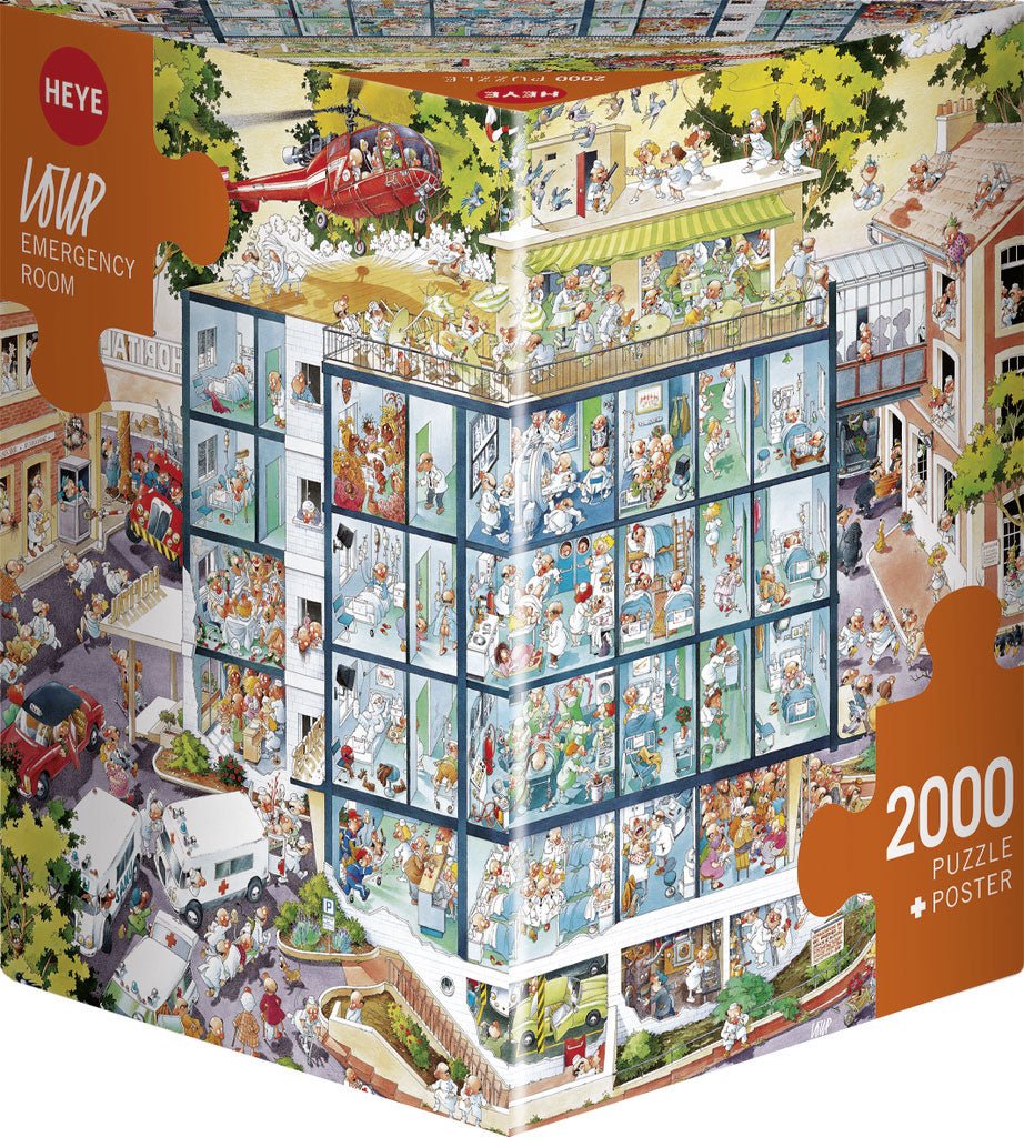 Sürgősségi osztály HEYE 2000 darabos kirakó puzzle (HE - 25784 4001689257842) - puzzlegarden