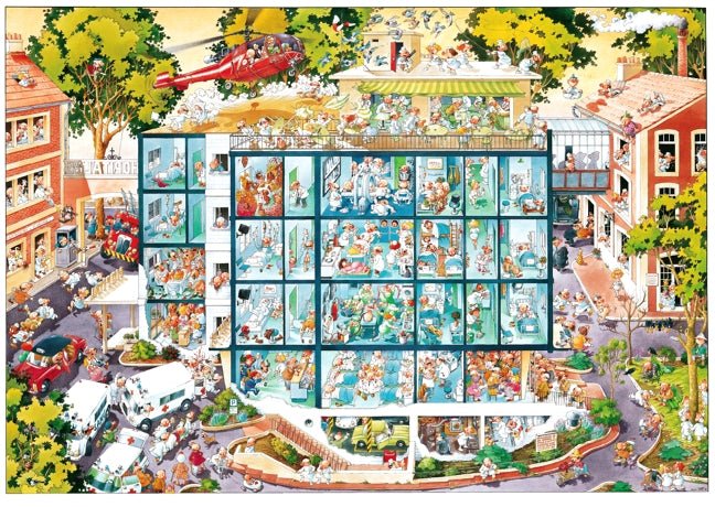 Sürgősségi osztály HEYE 2000 darabos kirakó puzzle (HE - 25784 4001689257842) - puzzlegarden