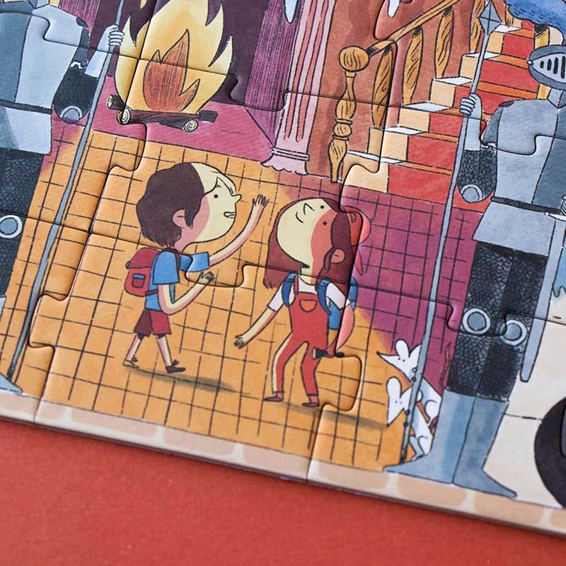 Szellemjárta kastély - sötétben világít Londji 100 darabos kirakó puzzle (LN - PZ603U) - puzzlegarden