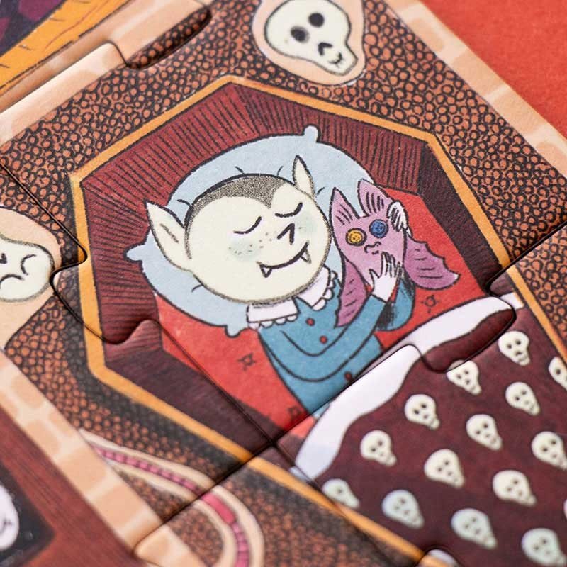 Szellemjárta kastély - sötétben világít Londji 100 darabos kirakó puzzle (LN - PZ603U) - puzzlegarden