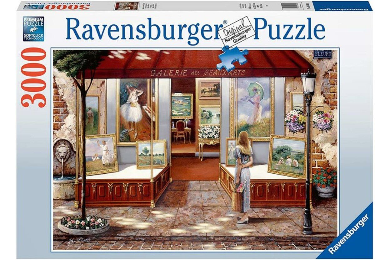 Szépművészeti galéria Ravensburger 3000 darabos kirakó puzzle (RA - 16466) - puzzlegarden