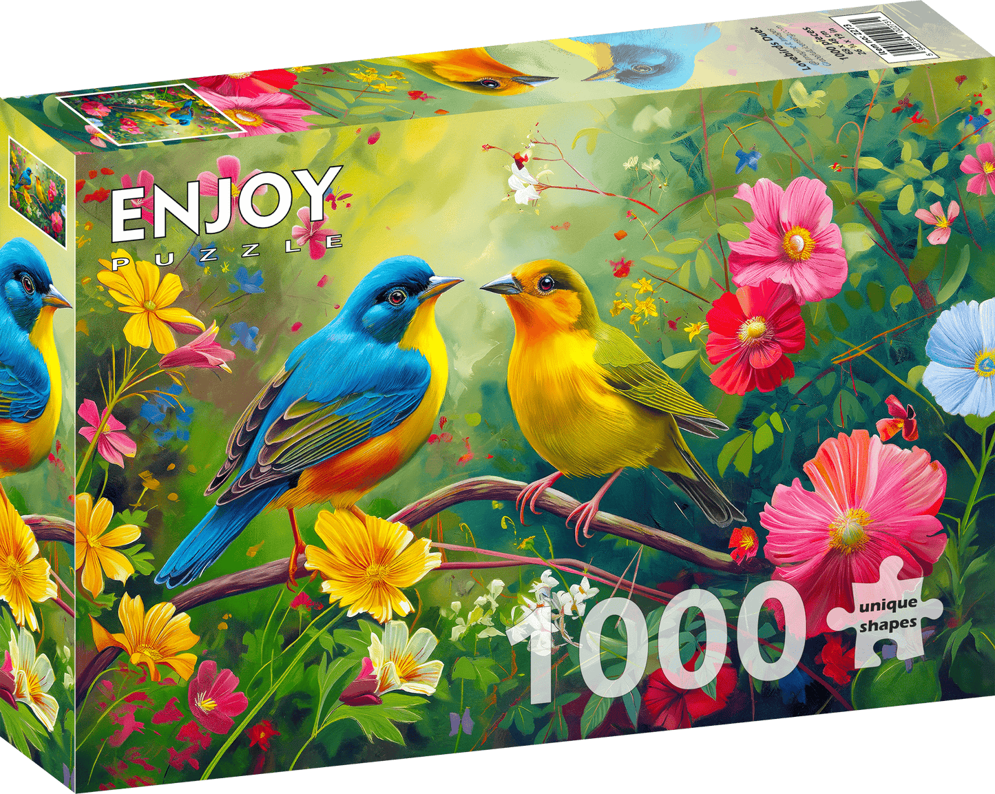 Szerelmesmadár - duett Enjoy 1000 darabos kirakó puzzle (EN - 2273) - puzzlegarden