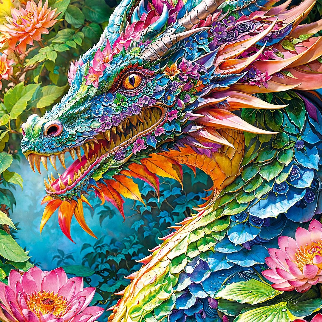 Szerencse - sárkány Cherry Pazzi 1000 darabos kirakó puzzle (CP - 30790) - puzzlegarden