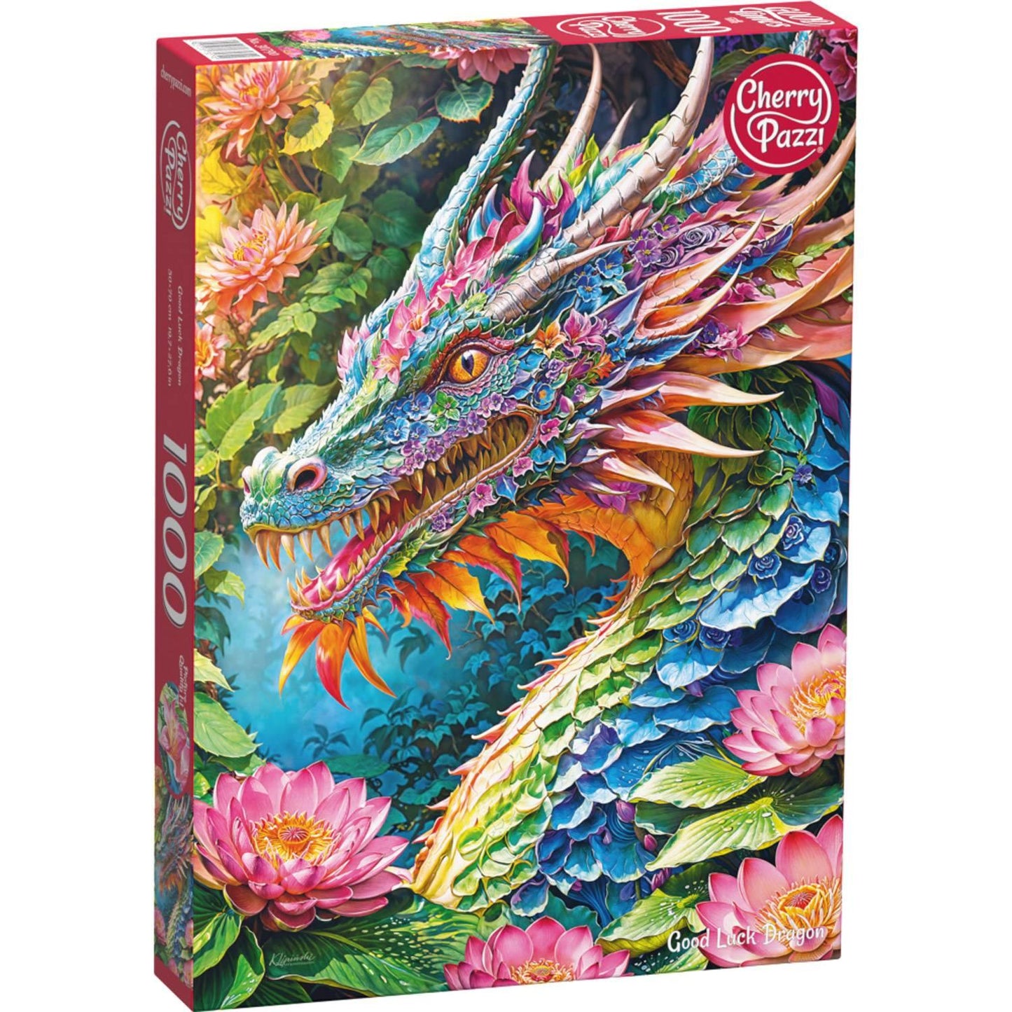 Szerencse - sárkány Cherry Pazzi 1000 darabos kirakó puzzle (CP - 30790) - puzzlegarden