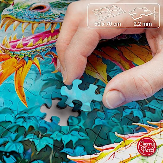 Szerencse - sárkány Cherry Pazzi 1000 darabos kirakó puzzle (CP - 30790) - puzzlegarden