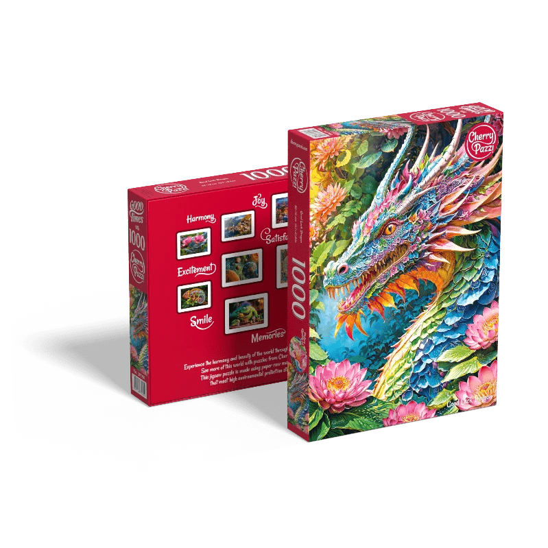 Szerencse - sárkány Cherry Pazzi 1000 darabos kirakó puzzle (CP - 30790) - puzzlegarden