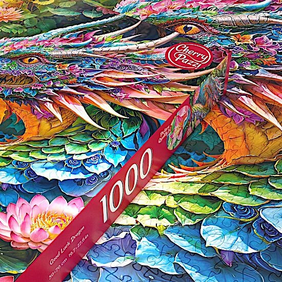Szerencse - sárkány Cherry Pazzi 1000 darabos kirakó puzzle (CP - 30790) - puzzlegarden